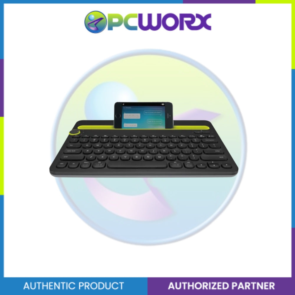Logitech K480 Bluetooth Multi-Device Keyboard Black