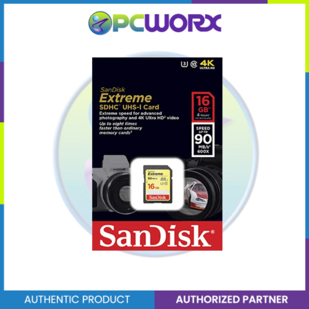 Sandisk SDSDXNE-016G-GNCIN 16GB Exreme SDHC