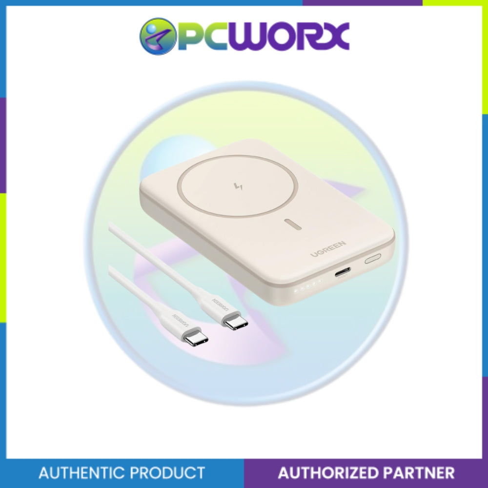 Ugreen PB561 25208 10000mAh Mini Magnetic Wireless 20W Power Bank Beige