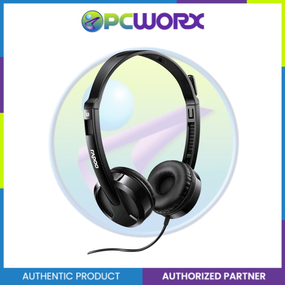 Rapoo H100 Plus Wired Stereo Headset