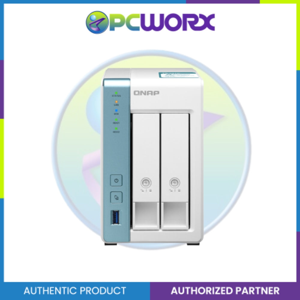 Qnap TS-231K 2-Bay 1.7GHz QuadCore D3 1GB SATA Desktop NAS