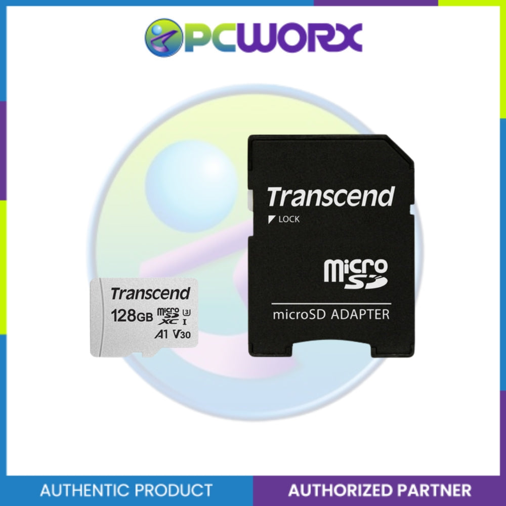 Transcend TS128GUSD300S-A 128GB with Adapter – PCWORX