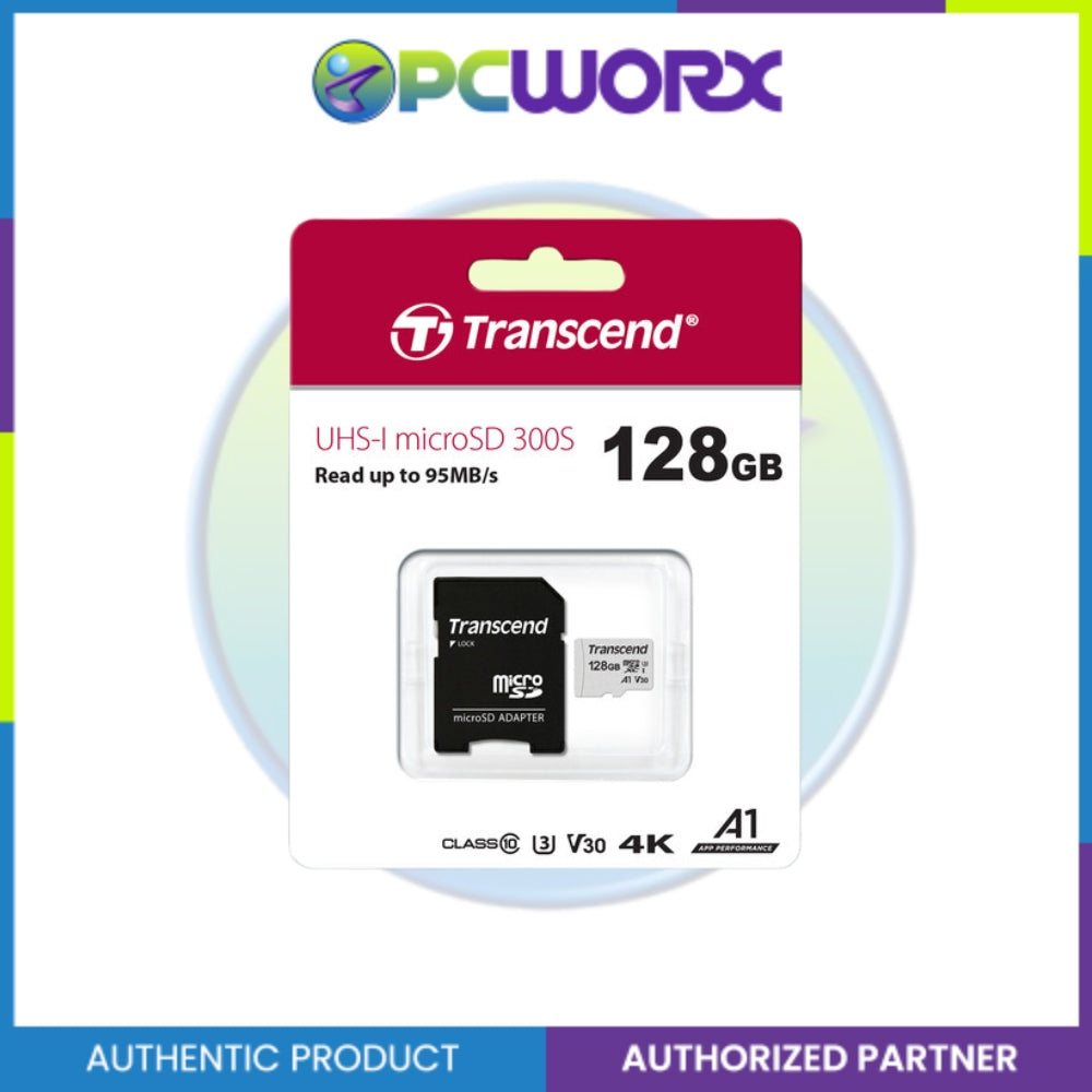 Transcend TS128GUSD300S-A 128GB with Adapter