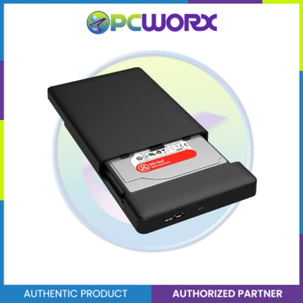 Orico 2588US3 2.5inch USB 3.0 Hard Drive Enclosure Black Blue