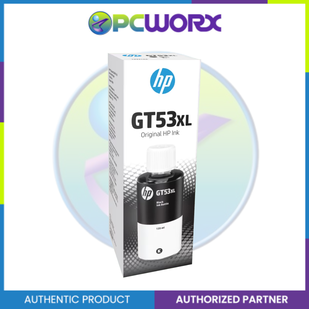 HP 1VV21AA  GT53XL 135ml Black Original Ink Bottle