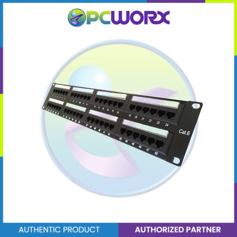 Commscope Cat6 48ports Patch Panel – PCWORX