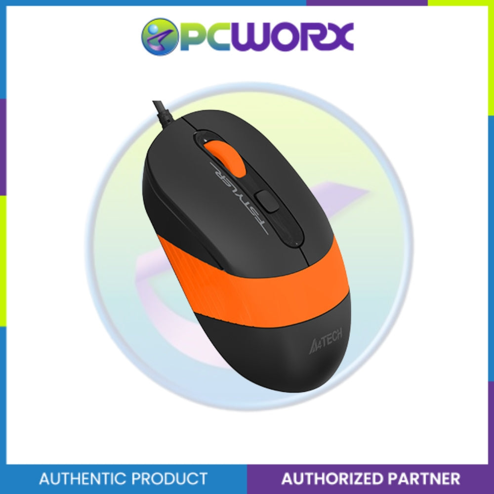 A4tech FM10 Fstyler USB Mouse Orange