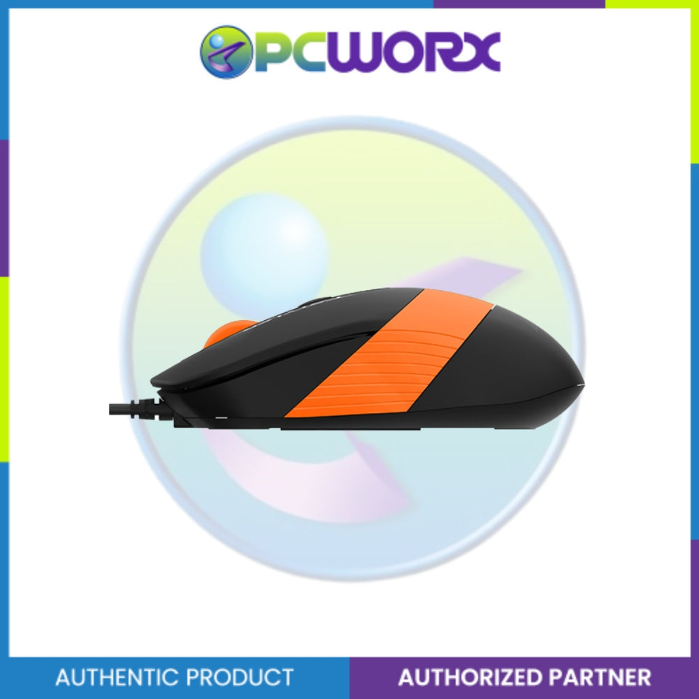 A4tech FM10 Fstyler USB Mouse Orange