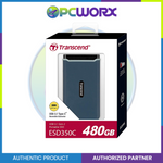 Transcend TS480GESD350C 480GB USB 3.1 Type-C Porta