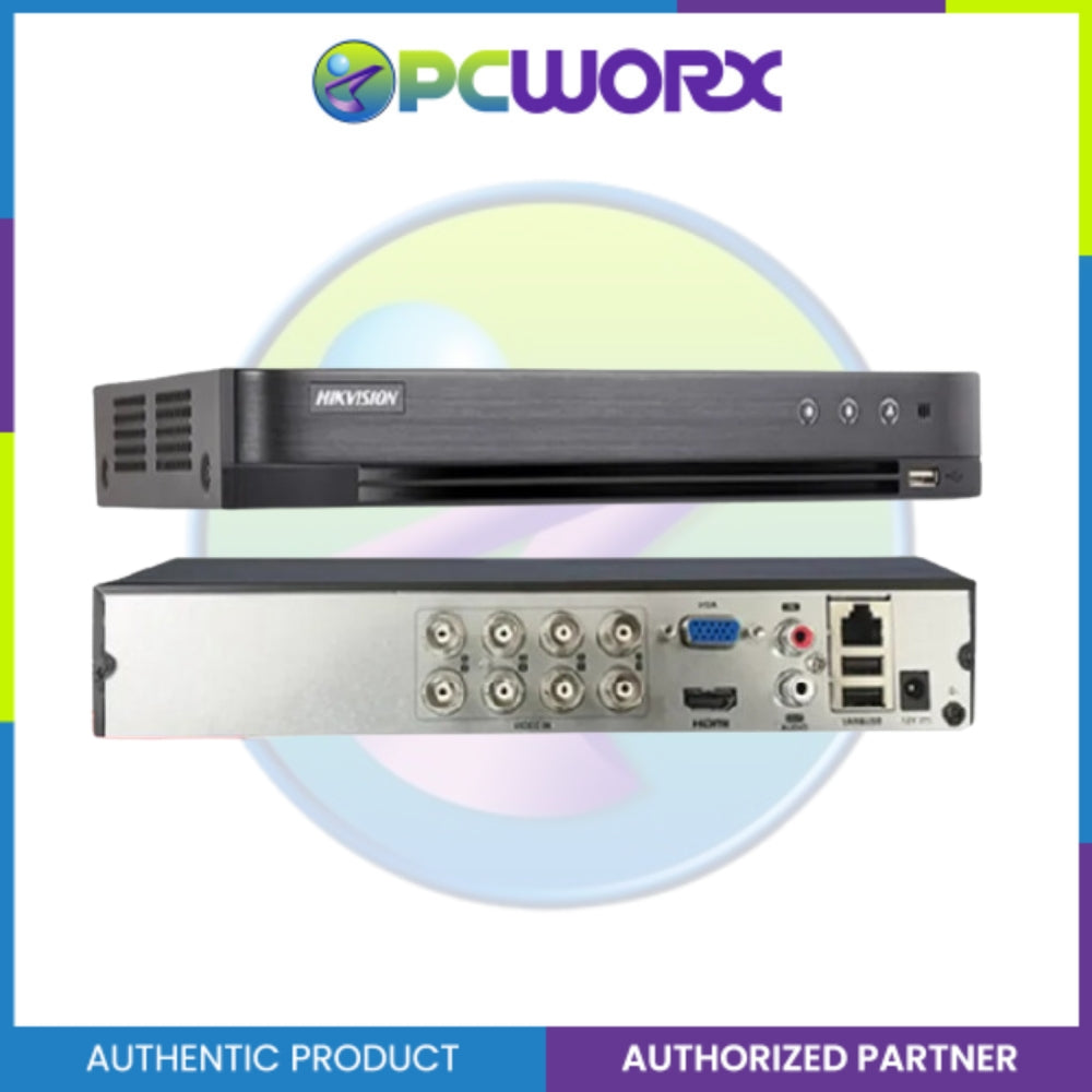 Hikvision DS-7208HQHI-K1/E H.265+ 1080P/4MP Lite 8CH 1SATA 1U DVR