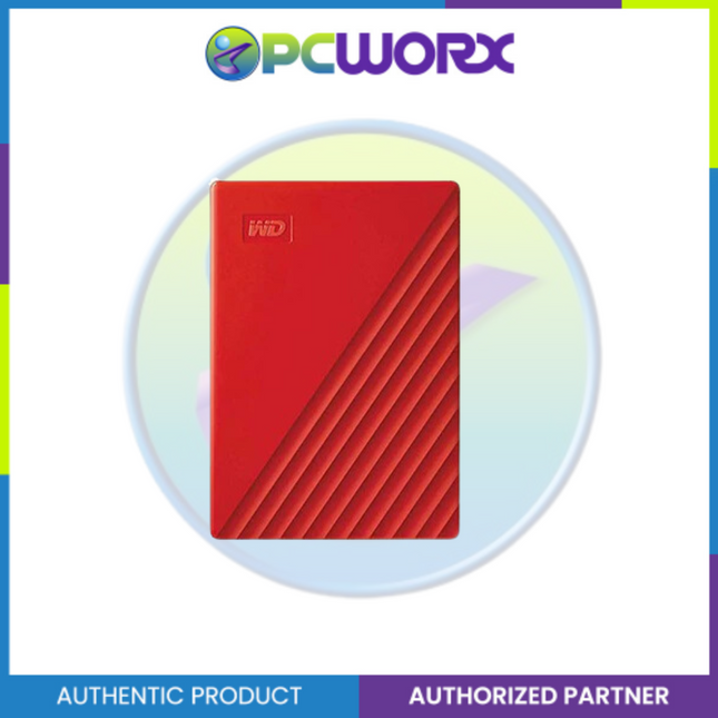 Western Digital WDBYVG0010BBK-WESN 1TB Black and Red 3.0 Portable My-Passport