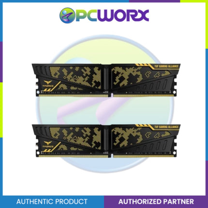 Team Group VULCAN TUF 8Gx2 DDR4 3200Mhz Dimm Yellow