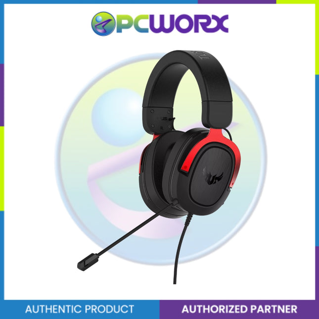 Asus TUF GAMING H3 Headset Red – PCWORX
