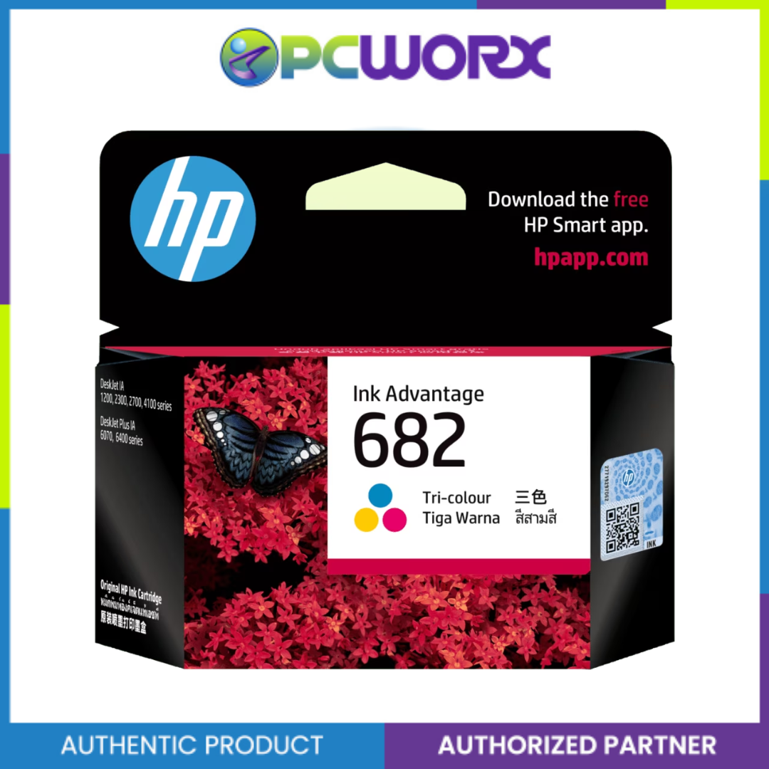 HP 3YM76AA 682 Tri-colour Original Ink Cartridge