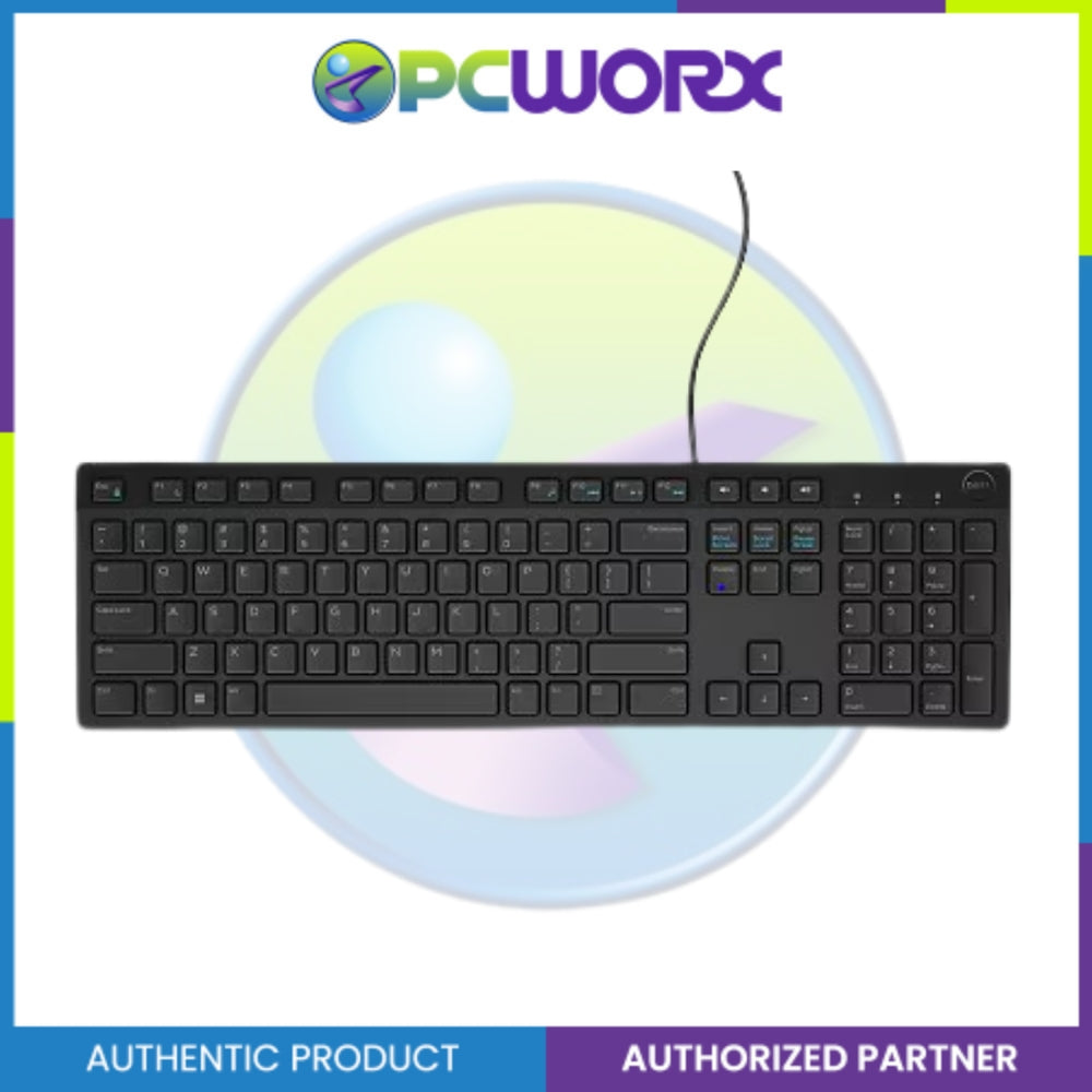 Dell 9VKNK Multimedia Keyboard Eng KB216 Black Retail Packaging