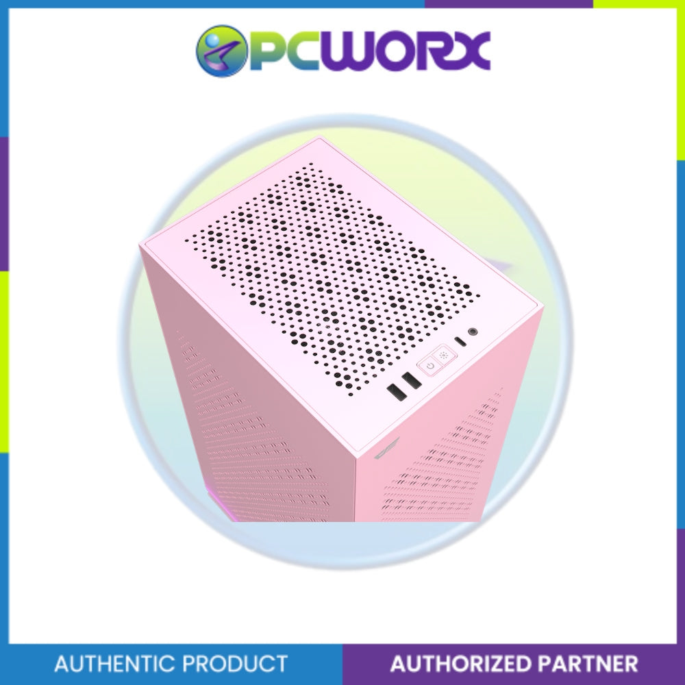 Darkflash DLH21 mini-ITX Gaming Case Pink