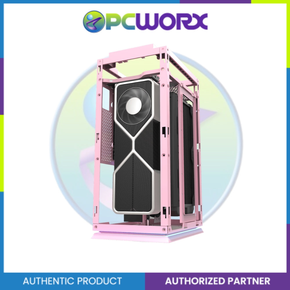 Darkflash DLH21 mini-ITX Gaming Case Pink