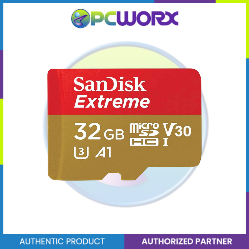 Sandisk SDSQXAF-032G-GN6MN 32GB Extreme Micro SD V30 w/o Adapter