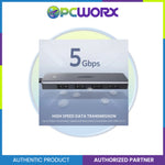 Ugreen CM219 USB-A 3.0 A 4 Ports HUB 15CM