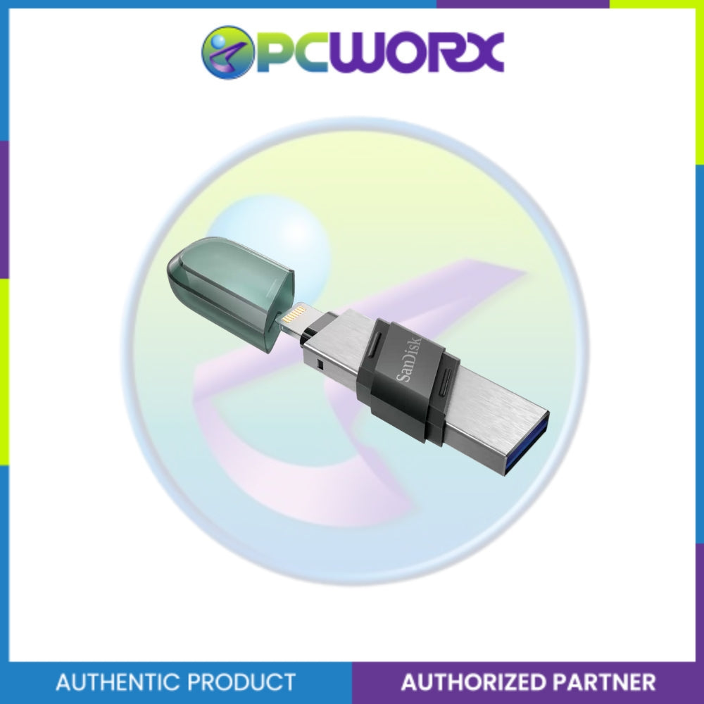 Sandisk SDIX90N-256G-GN6NE 256GB iXpand OTG Flip USB 3.0 Black