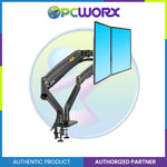 North Bayou F195A 22"-32" 2 Monitor Desk Stand