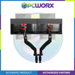 North Bayou F195A 22"-32" 2 Monitor Desk Stand