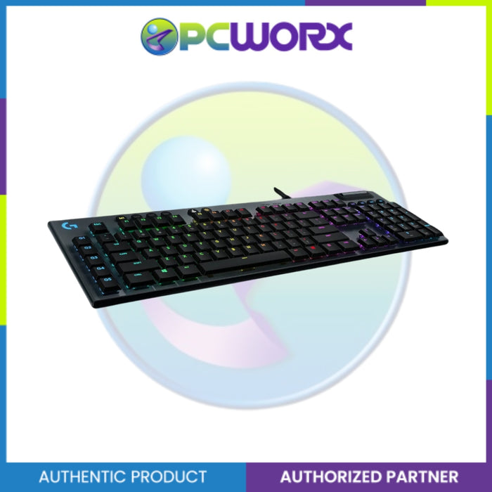 Logitech G813 Lightsync RGB Mechanical Gaming Keyboard Clicky