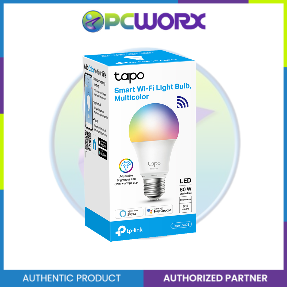 TP-LINK Tapo L530E Smart Wi-Fi Light Bulb Multicolor