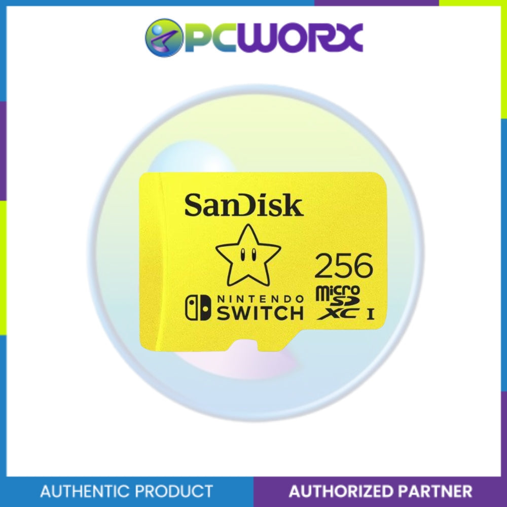 Sandisk SDSQXAO-256G-GN3ZN 256gb Nintendo Micro SD UHS-1 C10