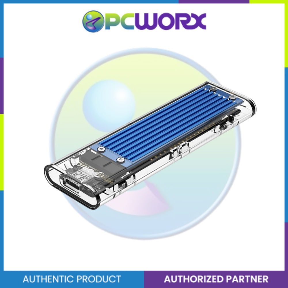 Orico TCM2-C3-BL/SV/BK-BP-HW NVMe M.2 SSD Enclosure 10Gbps Blue/Silver/Black