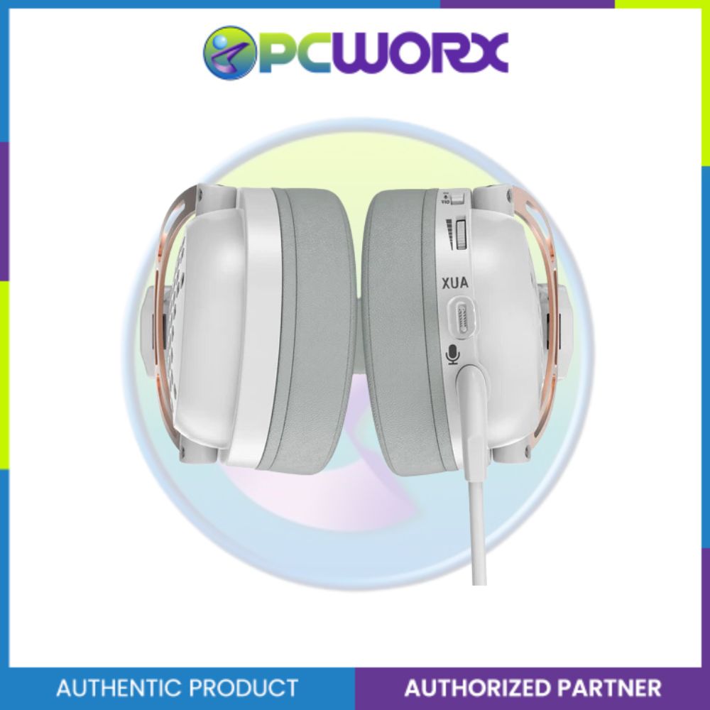 Redragon H386-W Gaming Headset Diomedes White