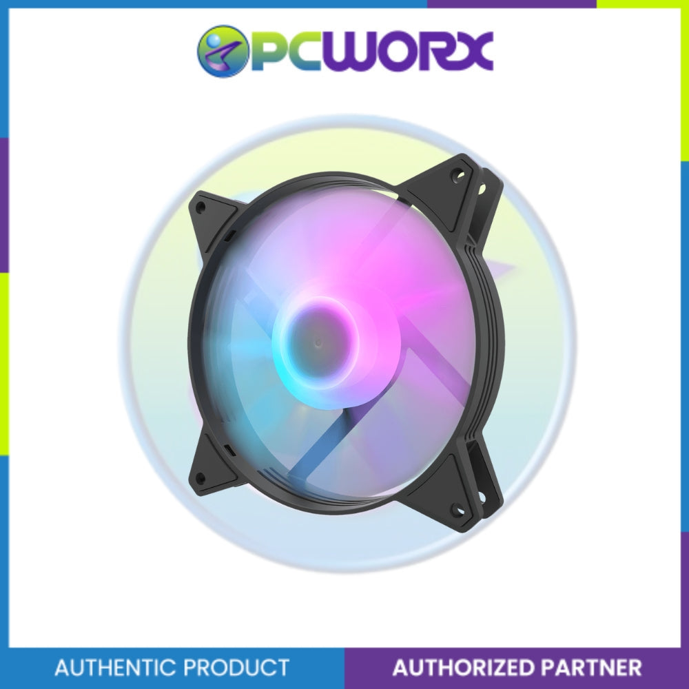Darkflash C6 3in1 Fan Aurora Spectrum RGB Black