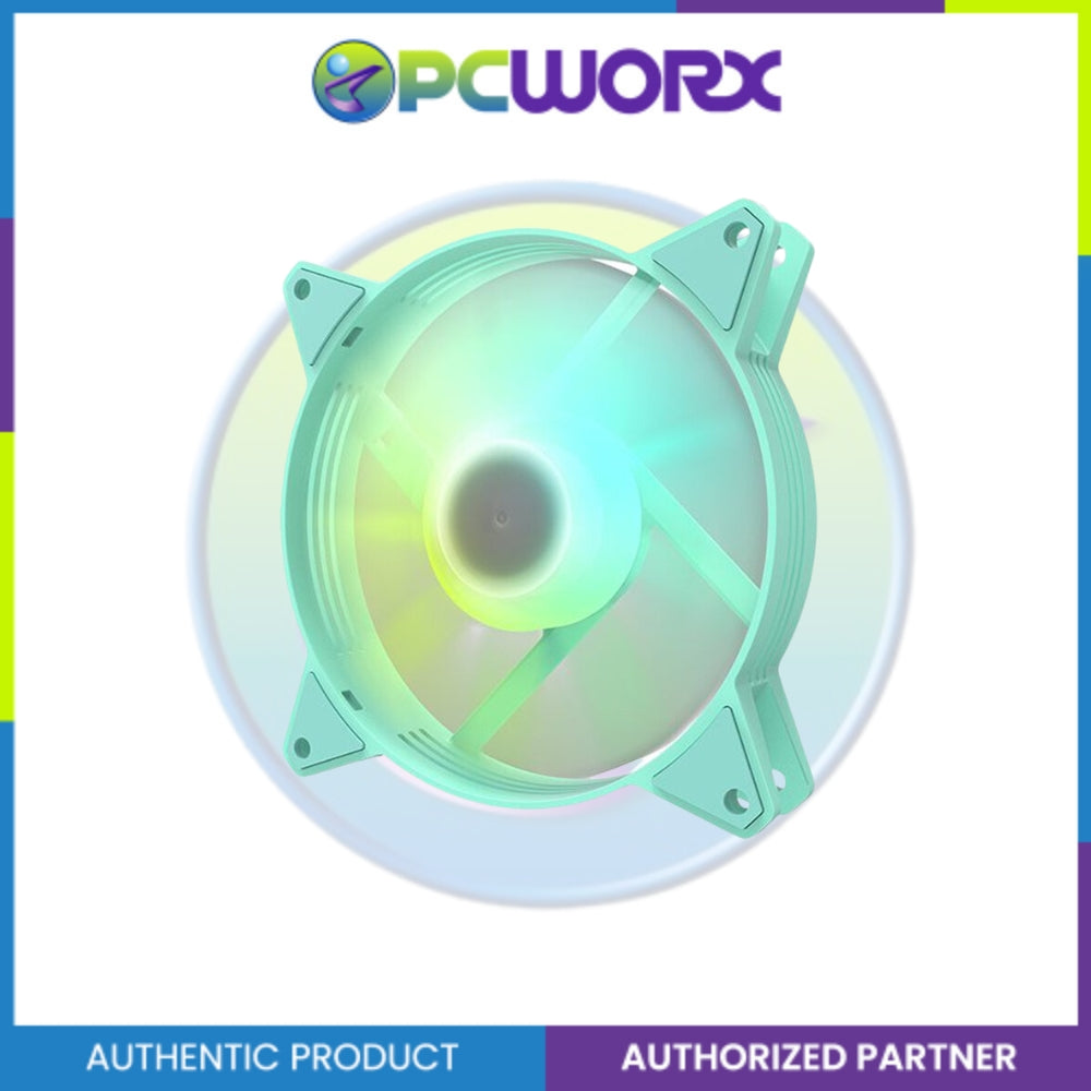 Darkflash C6 3in1 Fan Aurora Spectrum RGB Neo Mint
