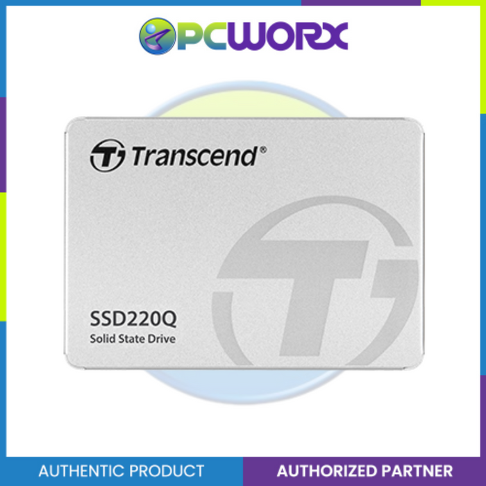 Transcend TS500GSSD220Q 500GB SSD220Q 2.5 SATA III 6Gb/s SSD Silver