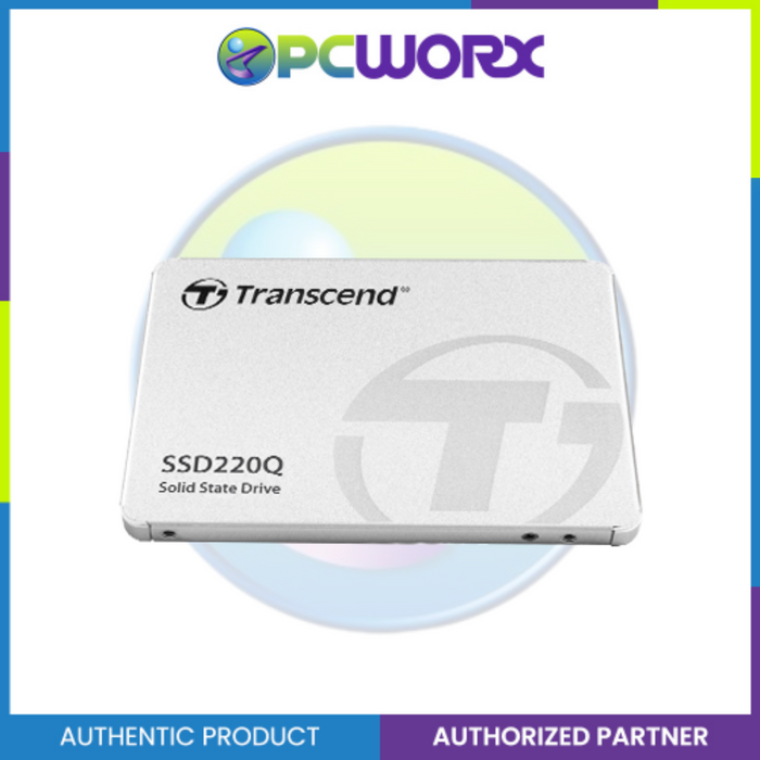 Transcend TS500GSSD220Q 500GB SSD220Q 2.5 SATA III 6Gb/s SSD Silver