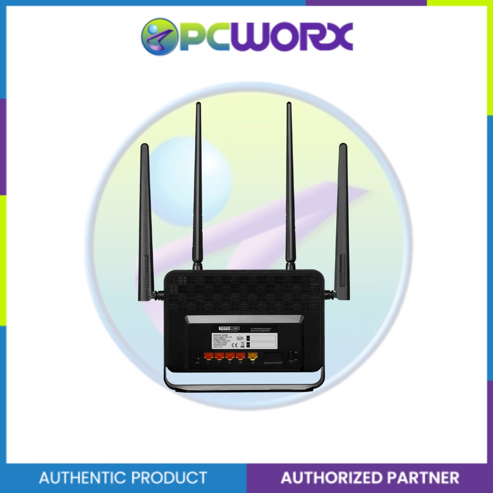 Totolink TTL-A950RG AC1200 Wireless Dual Band Router w/ Gigabit WAN