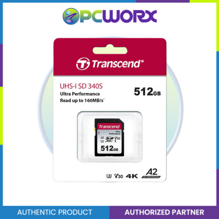 Transcend TS512GUSD350V 512GB UHS-I U1 Micro SD Memory Card