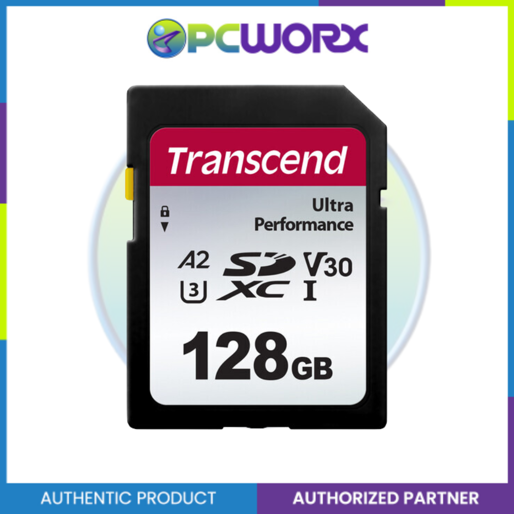 Transcend TS128GSDC340S 128GB 340S UHS-I U3 A2 SDXC Card