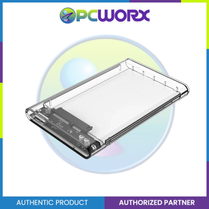 Orico 2139U3-CR-EP-HW 2.5 inch Transparent USB3.0 Hard Drive Enclosure