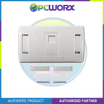 Commscope Simplex Faceplate with shutter White P/N: 2-1427030-1