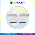 Commscope Simplex Faceplate with shutter White P/N: 2-1427030-1
