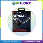 Poly Voyager 5200 Headset +USB-A to Micro USB Cable A/P PN: 7S431AA#UUF