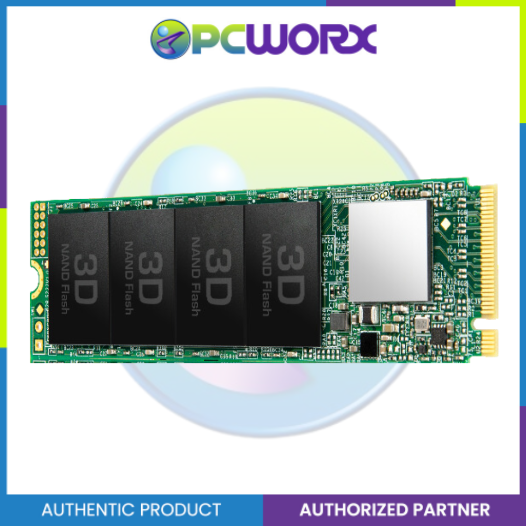 Transcend TS500GMTE110Q 110Q 500GB NVMe M.2 2280 SSD Drive