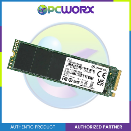 Transcend TS1TMTE110Q 110Q 1TB NVMe M.2 2280 SSD Drive