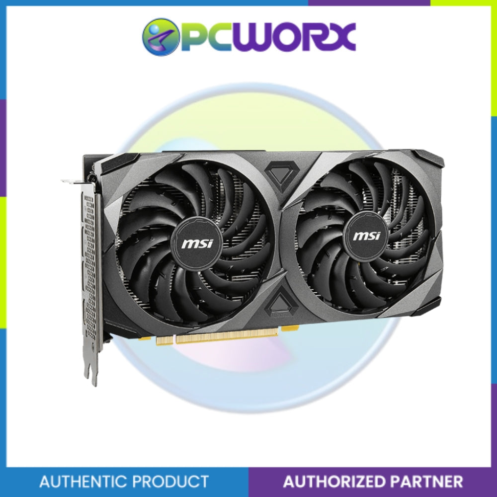MSI NVIDIA® GeForce RTX™3050 VENTUS 2X 8G OC 8GB GDDR6 128-bit DP+HDMI (912-V397-418)