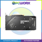 MSI NVIDIA® GeForce RTX™3050 VENTUS 2X 8G OC 8GB GDDR6 128-bit DP+HDMI (912-V397-418)