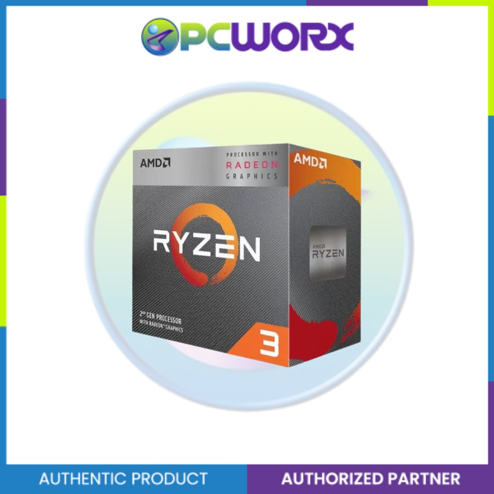 AMD Ryzen 3 3200g 3.6GHz AM4 4-Core 4MB CPU w/o Fan