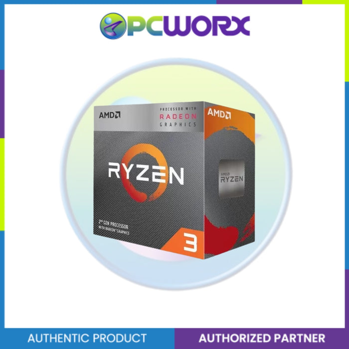 AMD Ryzen 3 3200g 3.6GHz AM4 4-Core 4MB CPU w/o Fan