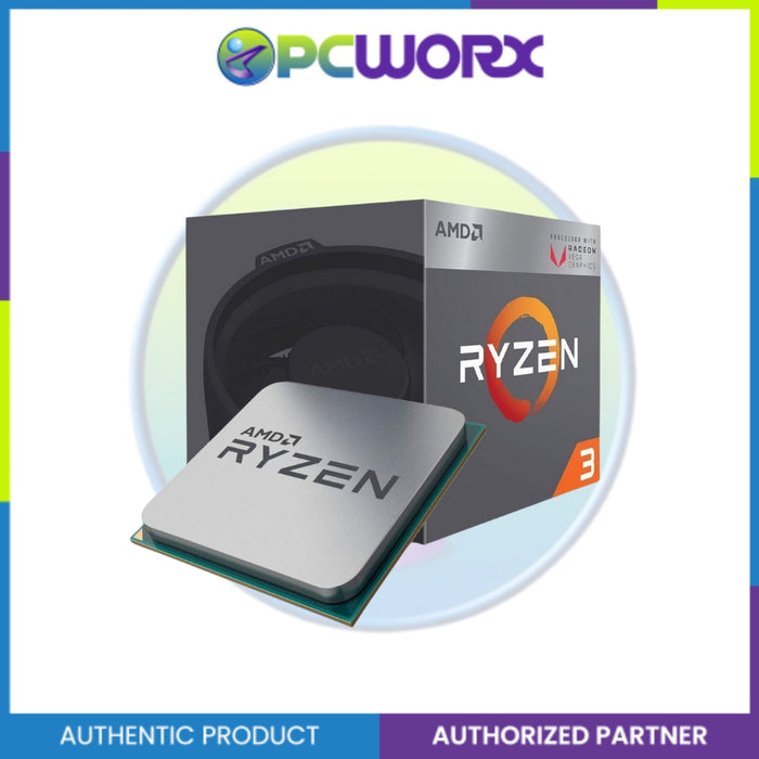 AMD Ryzen 3 3200g 3.6GHz AM4 4-Core 4MB CPU w/o Fan