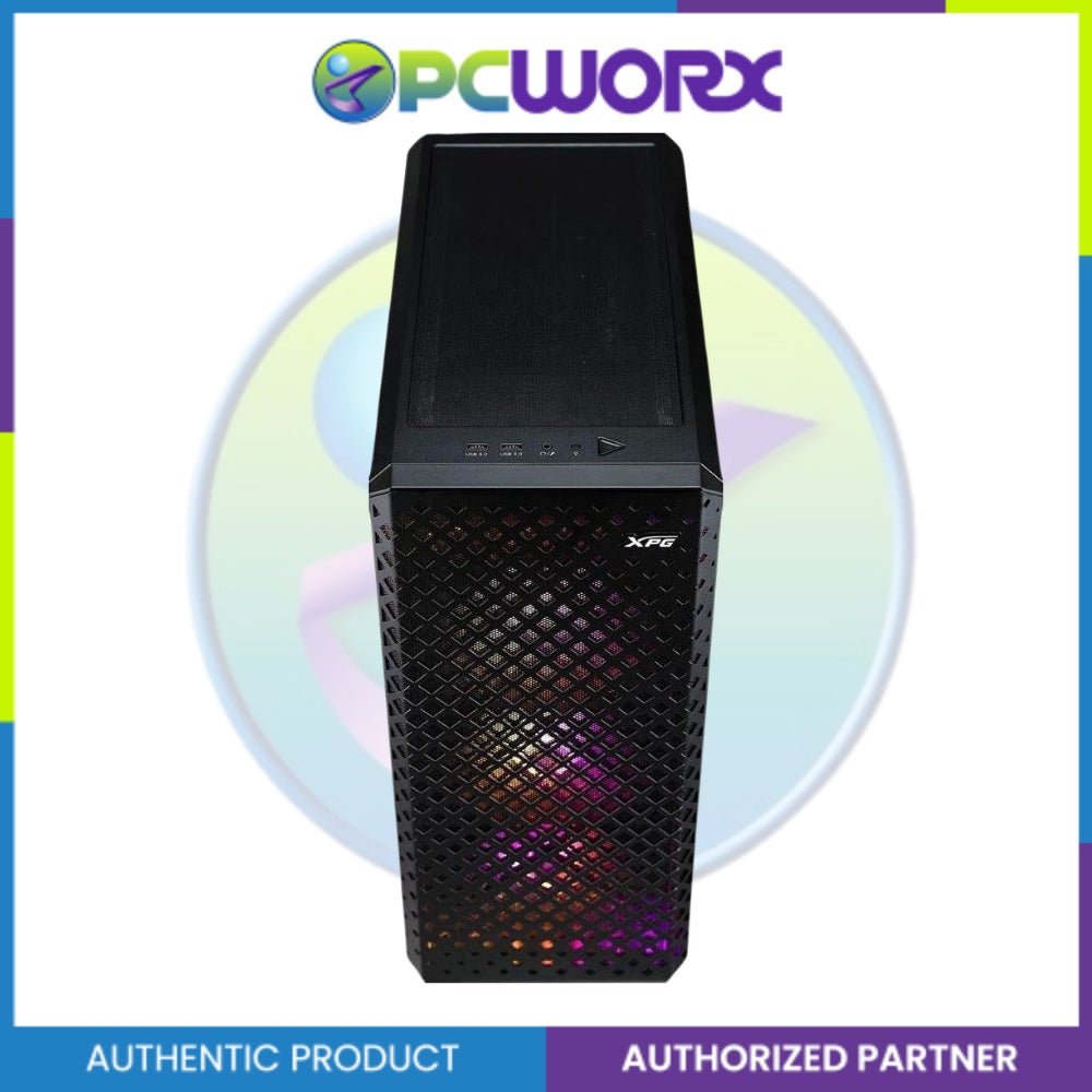 Adata XPG DEFENDER-BKCWW Pro RGB Mesh Front TG Mid-Tower ATX Case